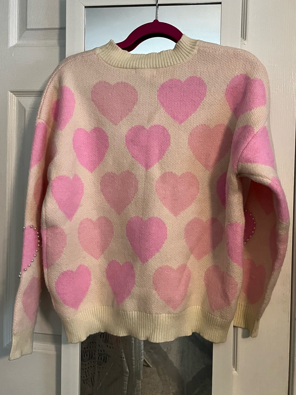 Blu Pepper Pink Heart Sweater - Picture 8 of 8